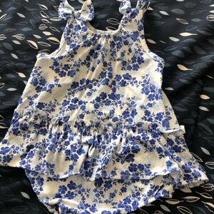 Pastourelle size 0-3 one piece baby outfit